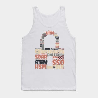 Padlock Cyber two Tank Top